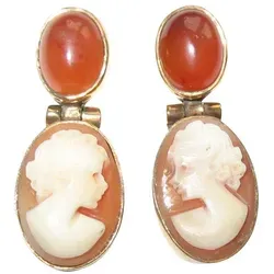 Ohrringe Braun von Mugello