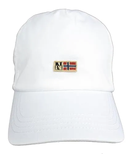 Napapijri Cap Feini Baseballcap Baumwolle Weiß One Size