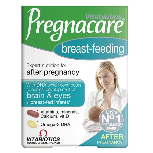 Produktbild Pregnacare Breast-feeding suplement diety dla mam karmiących piers 5021265232062