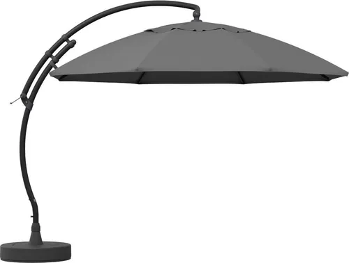 Sun Garden Easy Sun TM Ersatzbezug 375 cm - grau B055 - Sonnenschirm Ersatzbezug 375 cm, wasserabweisend und mit stabiler Klettverschluss-Schlaufe für besseren Windschutz. Ideal für individuelles Gartenerlebnis und lange Haltbarkeit.