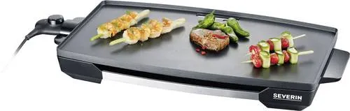Severin Tischgrill KG 2397 - Kompakter Tischgrill für gesellige Grillabende, ideal für drinnen und draußen