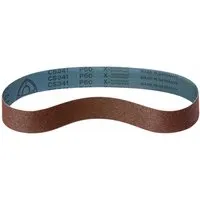 Klingspor Gewebe Schleifband 50x1000 mm CS341X - 5 Stück - Wasserfestes Schleifgewebe für den Nassschliff von Stahl und Edelstahl. Hohe Schleifleistung und lange Standzeit garantieren präzise Ergebnisse bei der Bearbeitung.