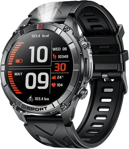 Homailida Smartwatch für Herren und Damen mit Telefonfunktion und 100+ Sportmodi