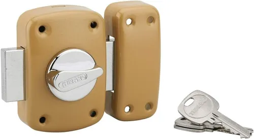 Thirard Hoge Sicherheit Transit 2 Schloss mit Knopf und Zylinder 45mm