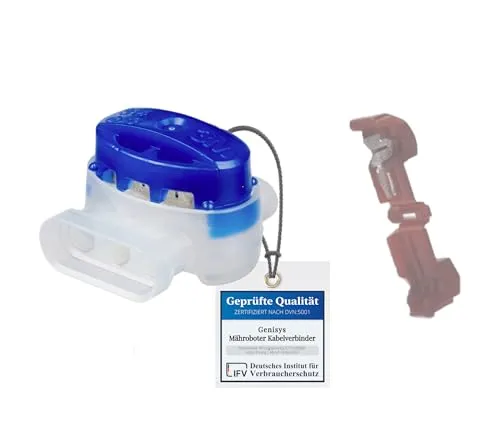 Genisys Kabelverbinder kompatibel mit Husqvarna Automower Draht Anschluss Klemmen Mähroboter - wasserdicht - Original 3M, Inhalt:6x314+3x951
