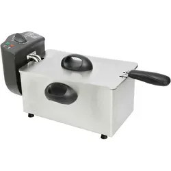 Fritteuse 3L Edelstahl