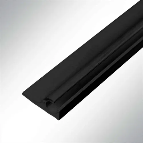 Lysel® Kunststoff Kederschiene Kederleiste schwarz - Campingausrüstung, wetter- und sonnenresistente PVC-Kederschiene für einfache Montage, ideal für Planen und Sonnensegel mit einer Nut für Keder von 7,5-8,5 mm Durchmesser.