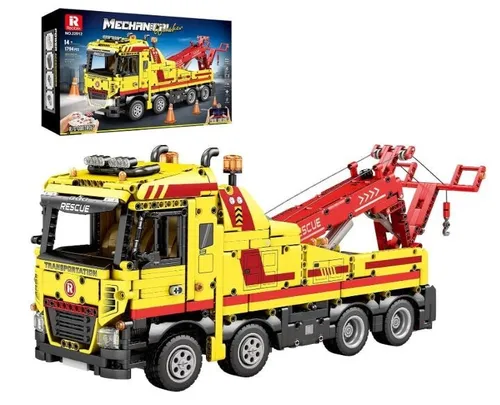Reobrix 22012 Abschleppwagen Technik Klemmbausteine LKW mit R/C Controller