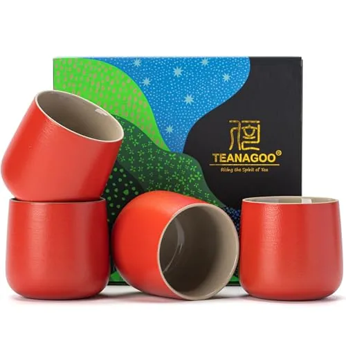 Kaffee- und Teetassen Rot von TEANAGOO