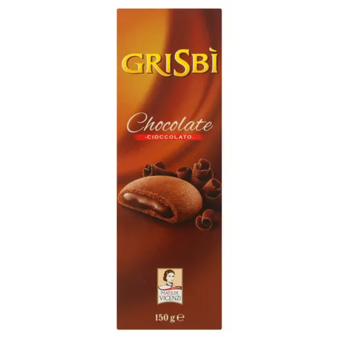 Vicenzi Grisbi Chocolate Schokolade  150 gr Italien Kekse schokoriegel riegel
