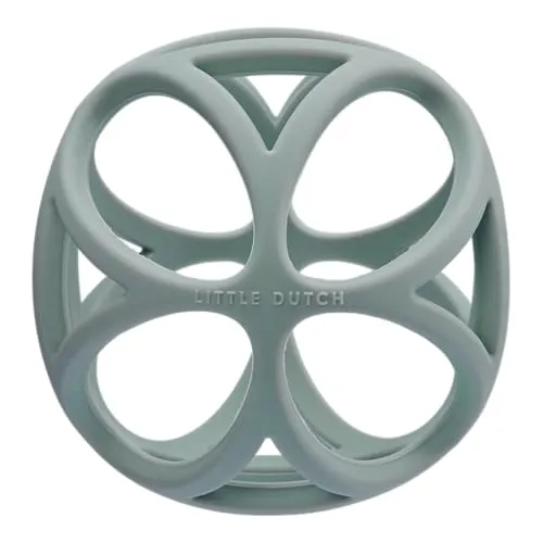 Little Dutch Greifball Beißball Silikon Baby - blau