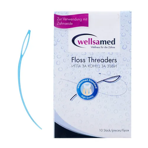 Wellsamed Zahnseide Einfädler 10 Stk.