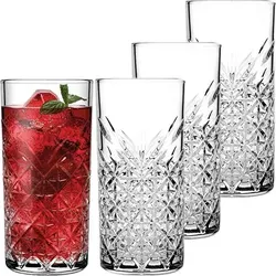 Pasabahce Longdrinkglas 295 ml 4 Stk. mit Kristall Look - Transparent