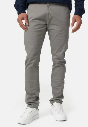 Indicode Chinohose Herren Cherry - Grau 34/34 - Bequeme Chinohose für Herren aus 98% Baumwolle und 2% Elasthan. Pflegeleicht und elastisch, ideal für den Alltag. Maschinenwäsche bei 40°C, nicht trocknergeeignet.
