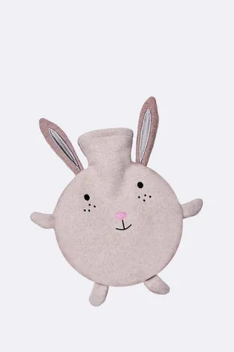 chic.mic Wärmflasche Kinder Hot Water Bottle Rabbit Hase - Wärmetherapie mit hochwertiger Kunstfilzhülle, ideal für kalte Nächte und Bauchschmerzen – bringt bis zu 6 Stunden wohltuende Wärme und Gemütlichkeit.