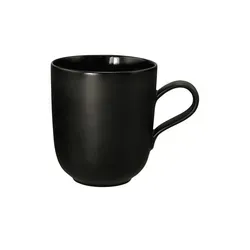 Seltmann Weiden Kaffeebecher  Liberty , schwarz , Porzellan von Seltmann Weiden