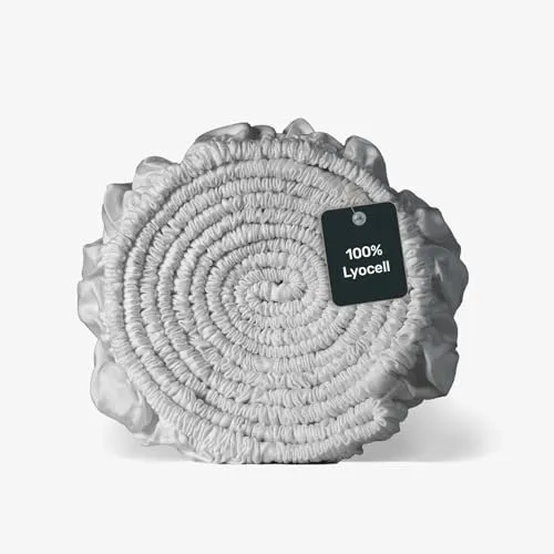 twenty:three® Bettlaken Lyocell Spannbettlaken Light Gray - Betttücher aus 100% TENCEL™ Lyocell, ultraweich und atmungsaktiv für optimalen Schlafkomfort – perfekt für jede Jahreszeit. Nachhaltig in Portugal hergestellt.