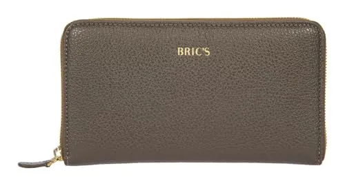 Bric's Leder Geldbörse Gondola Verbena Wallet Swamp Taupe