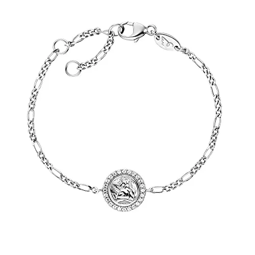 Herzengel HEB-ANGELI-ZI Mädchen Armband Schutzengel Silber 925