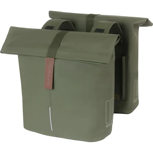 Basil Doppelpacktasche Moss Green 12x29x30 cm