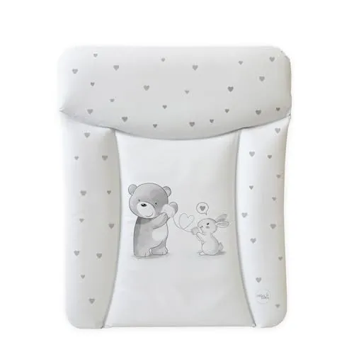 Ceba Baby® weiche Wickelauflage 50x70 cm - Wickelauflage für Jungen und Mädchen, wasserdicht, abwaschbar und OEKO-TEX® Standard 100 zertifiziert für höchste Sicherheit und Komfort.