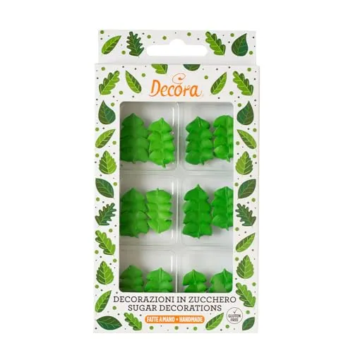 Decora 0500182 12ER-PACK GRÜNE BLÄTTER