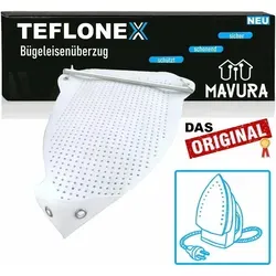 TEFLONEX Bügeleisensohle Bügeleisenschuh Teflon Schutzsohle für Bügeleisen - Weiß