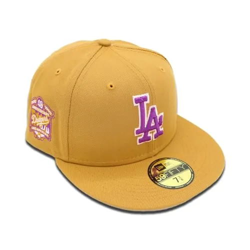 New Era Cap 59FIFTY Herren Basecap Los Angeles Dodgers Limited Edition - Stylisches New Era 59FIFTY Cap in der Limited Edition für Fans der Los Angeles Dodgers. Größe 7 5/8 (60-61 cm) aus hochwertigem 100% Polyester für optimalen Tragekomfort.