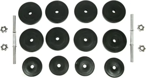 vidaXL Kurzhanteln in rot von vidaXL