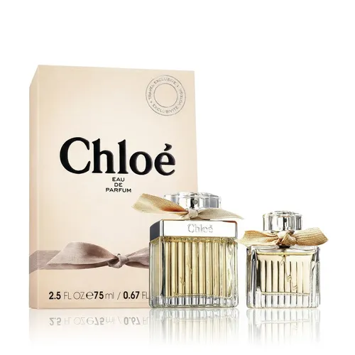 Chloé Chloé EDP 75 ml + EDP 20 ml - Damendüfte: Elegante Duftkomposition mit blumigen Noten von Pfingstrose und Rose, ideal für jeden Anlass und für Frauen, die ihre Weiblichkeit subtil betonen möchten.