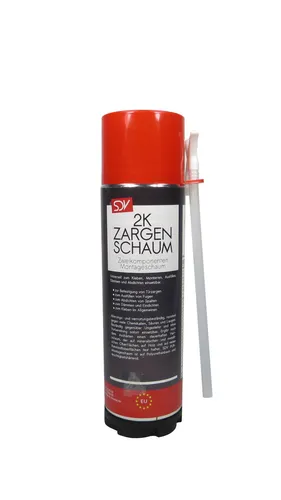 2K Montageschaum 1 x 400ml Zargenschaum Türschaum Schnellschaum PU Adapterschaum