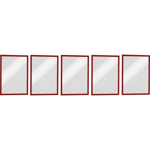 DURABLE DURAFRAME MAGNETIC A4 Magnetrahmen rot in rot von DURABLE