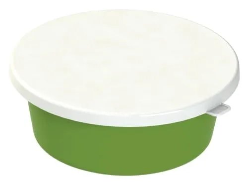 Kerbl Deckel für Futterschale 6 Liter, weiß (Abdeckung für Futterschale), Nr. 324820