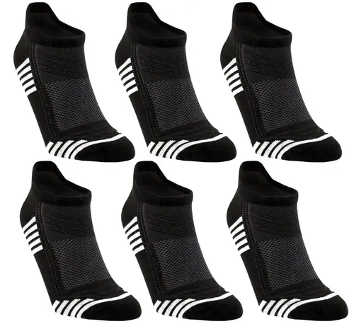 NoblesBox Sneakersocken Sportsocken - Kurzsocken - Laufsocken - Unisex Socken (Box, 6-Paar, 39-42 EU Größe) Bambussocken