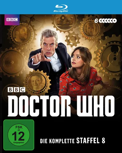 Doctor Who - Die komplette Staffel 8 [Blu-ray] - Science-Fiction-Serie, spannende Abenteuer mit dem 12. Doktor, ideal für Fans und Sammler