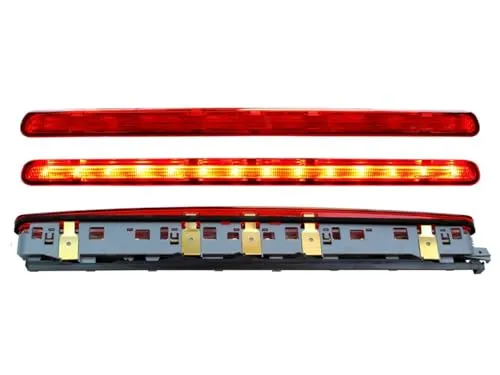 HZ-DESIGN Bremslicht 3. Bremsleuchte für Heckklappe in Rot kompatibel mit A4 B7 Avant