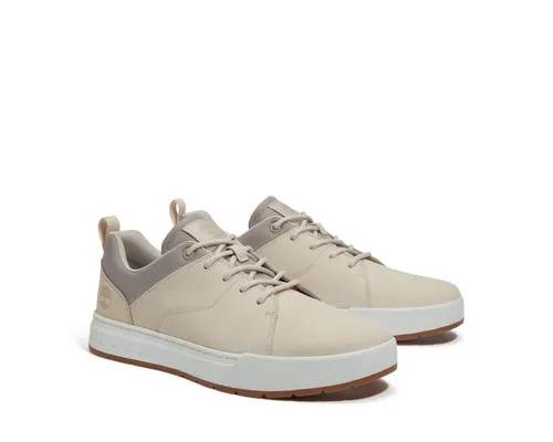 Timberland MAPLE GROVE LOW LACE UP SNEAKER - Beige Winterschuhe in Größe 43 EU mit ReBOTL-Technologie, ideal für sportliche Aktivitäten und Wandern bei kaltem Wetter.
