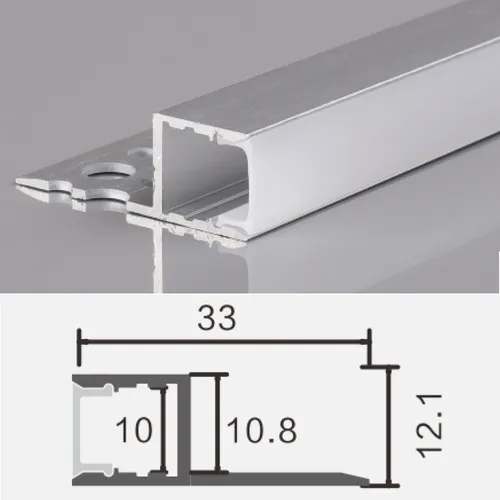 2m LED Alu Profil Unterputz - ENERGMiX - Lampenzubehör für Unterputzinstallation, milchige Abdeckung sorgt für sanfte Lichtverteilung und schafft eine angenehme Atmosphäre in jedem Raum.