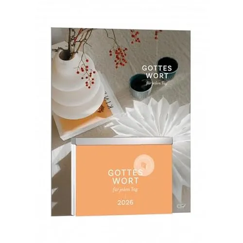 Gottes Wort für jeden Tag, 2026: Bibelvers-Abreißkalender mit großer Schrift - Religionskalender, tägliche Inspiration mit großen Schriftzügen für eine einfache Lesbarkeit und spirituelle Stärkung.