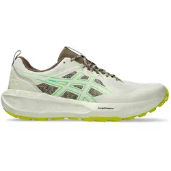 ASICS Gel-Sonoma 8 Trailschuh Herren – Beige/Grün, Größe 48 - Robuster Trailschuh für Abenteuer in unwegsamem Gelände. Mit stark profilierter Außensohle für optimale Trittsicherheit und atmungsaktivem Mesh für hohen Tragekomfort.