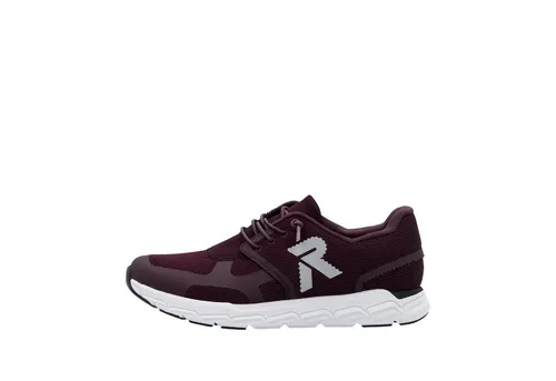 Rieker Sporthalbschuhe M9000-32 in Rot, Gr. 36 - Slipper & Loafer mit elastischer Schnürung für bequemes Hineinschlüpfen und herausnehmbarem Wechselfußbett für individuelle Anpassung.