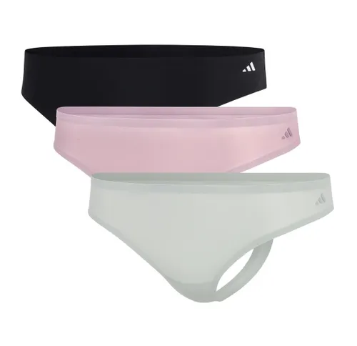 adidas Damen Thong (3PK) - Sport Active Light Flex-Packaged Panties - Funktionsunterwäsche für Damen, atmungsaktiv und bequem, ideal für aktive Frauen.