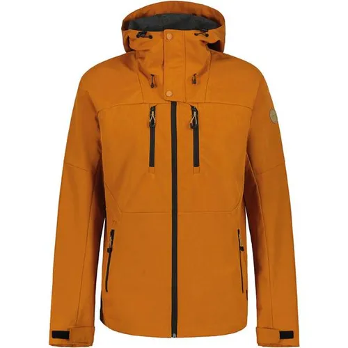 ICEPEAK Herrenjacke MONTROSE - Funktionale Softshell - Wasserdichte Softshelljacke mit verstellbarer Kapuze und atmungsaktivem Material. Ideal für Outdoor-Aktivitäten. Bietet optimalen Wetterschutz und Bewegungsfreiheit bei jedem Wetter.