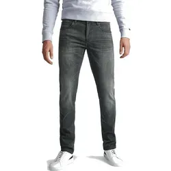 PME LEGEND Straight-Jeans NIGHTFLIGHT mit Stretch grau 30W / 30L - Modische Jeans für Herren mit bis zu 2% Stretchanteil für optimalen Tragekomfort, 5-Pocket-Style und krempelbare Beinabschlüsse.