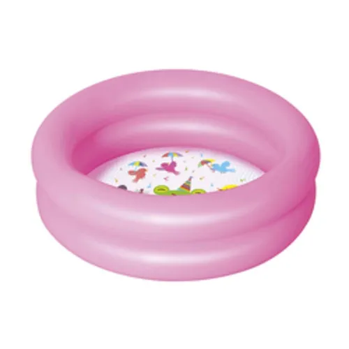 Kinder Badepool aufblasbar Ø 60x15mm Planschbecken Garten Pool zufällige Farbe