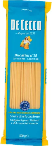 Spaghetti Bucatini Nr. 15 500g - De Cecco
