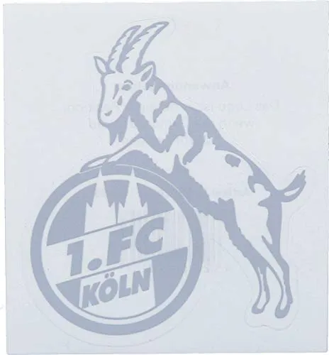 1. FC Köln Naklejka przezroczysta (srebrna) von 1. FC Köln
