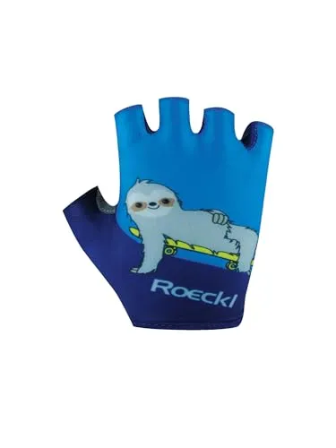 Roeckl Sports Fahrradhandschuh TRIENT, Juniors Fingerhandschuh, Blau 5