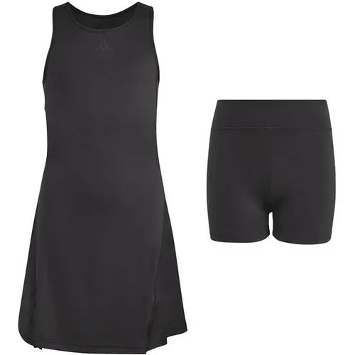 ADIDAS Kinder Kleid GIRLS CLUB TENNIS CLIMACOOL - Sportliches Tenniskleid für junge Athletinnen, das mit atmungsaktivem Mesh und flexibler Passform für höchsten Komfort sorgt. Ideal für aktive Spiele und stylische Auftritte auf dem Platz.