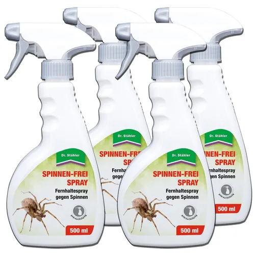SILBERKRAFT Spinnen-Frei Spray - Effektives Spinnen-Repellent für Wohnräume und Fahrzeuge. Das Spray hält Spinnen zuverlässig fern und reduziert Spinnennetze. Einfach sprühen und wirken lassen – für mehr Wohnkomfort ohne Fanggeräte.